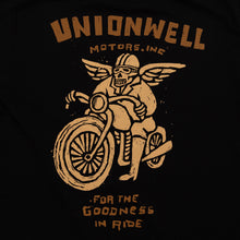 Unionwell Tshirt Moto Skull Black