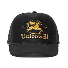 Unionwell Trucker Caps Classic Round Logo Black