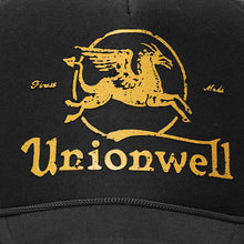 Unionwell Trucker Caps Classic Round Logo Black