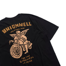Unionwell Tshirt Moto Skull Black
