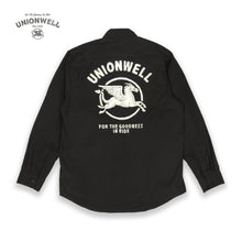 Unionwell Shirt Roundlogo Ls Shirt Black