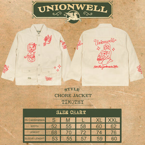 Unionwell Chore Jacket Timothy Off White