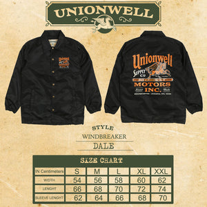 Unionwell Winbreaker Jacket Dale Black