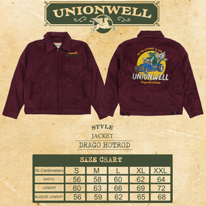 Unionwell Jacket Drago HotRod Maroon