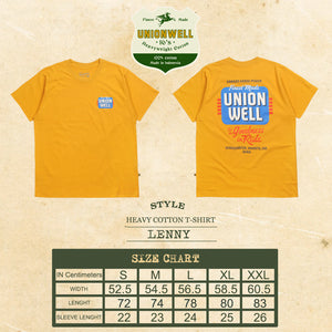 Unionwell T-shirt Lenny Yellow