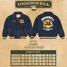 Unionwell Varsity Jacket Roundlogo Navy