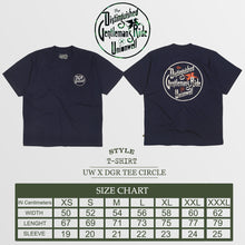 Unionwell T-shirt Uw X Dgr The Gentlemans Circle Navy