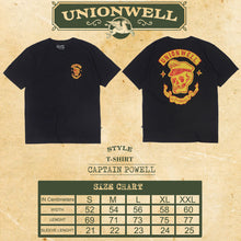 Unionwell T-shirt Captain Powell Black