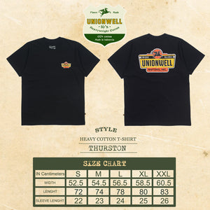 Unionwell T-shirt Thurston Black