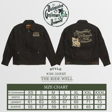 Unionwell Work Jacket Uw X Dgr The Ride Well Black