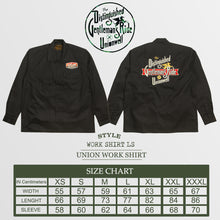 Unionwell Workshirt Uw X Dgr Union Workshirt Ls Black