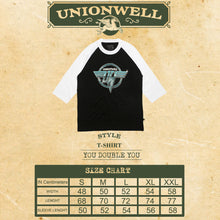 Unionwell T-shirt You Double You Black White