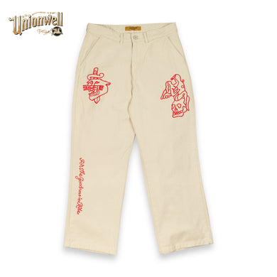 Unionwell Pants Terry Off White