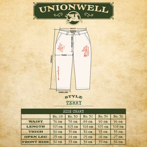 Unionwell Pants Terry Off White