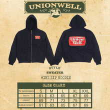 Unionwell Hoodie Zipper Winzip Navy