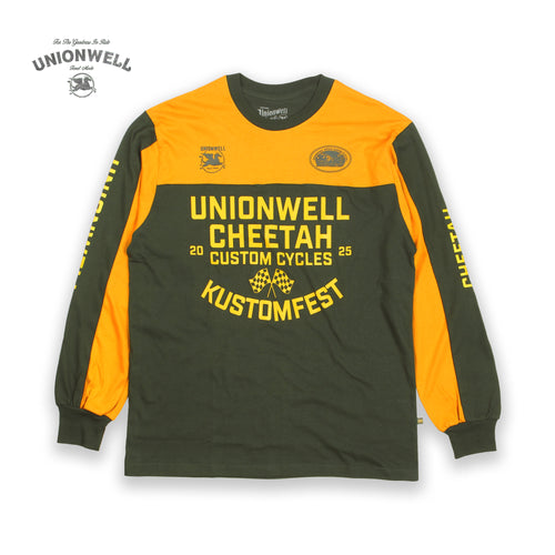 Unionwell T-shirt Unionwell X Cheetah Ls 25 Green