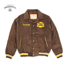 Unionwell Varsity Jacket Roundlogo Brown