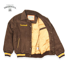 Unionwell Varsity Jacket Roundlogo Brown