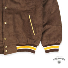 Unionwell Varsity Jacket Roundlogo Brown
