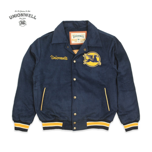 Unionwell Varsity Jacket Roundlogo Navy
