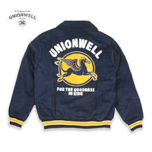 Unionwell Varsity Jacket Roundlogo Navy