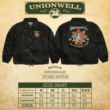 Unionwell Windbreaker Jacket Starcaster Black