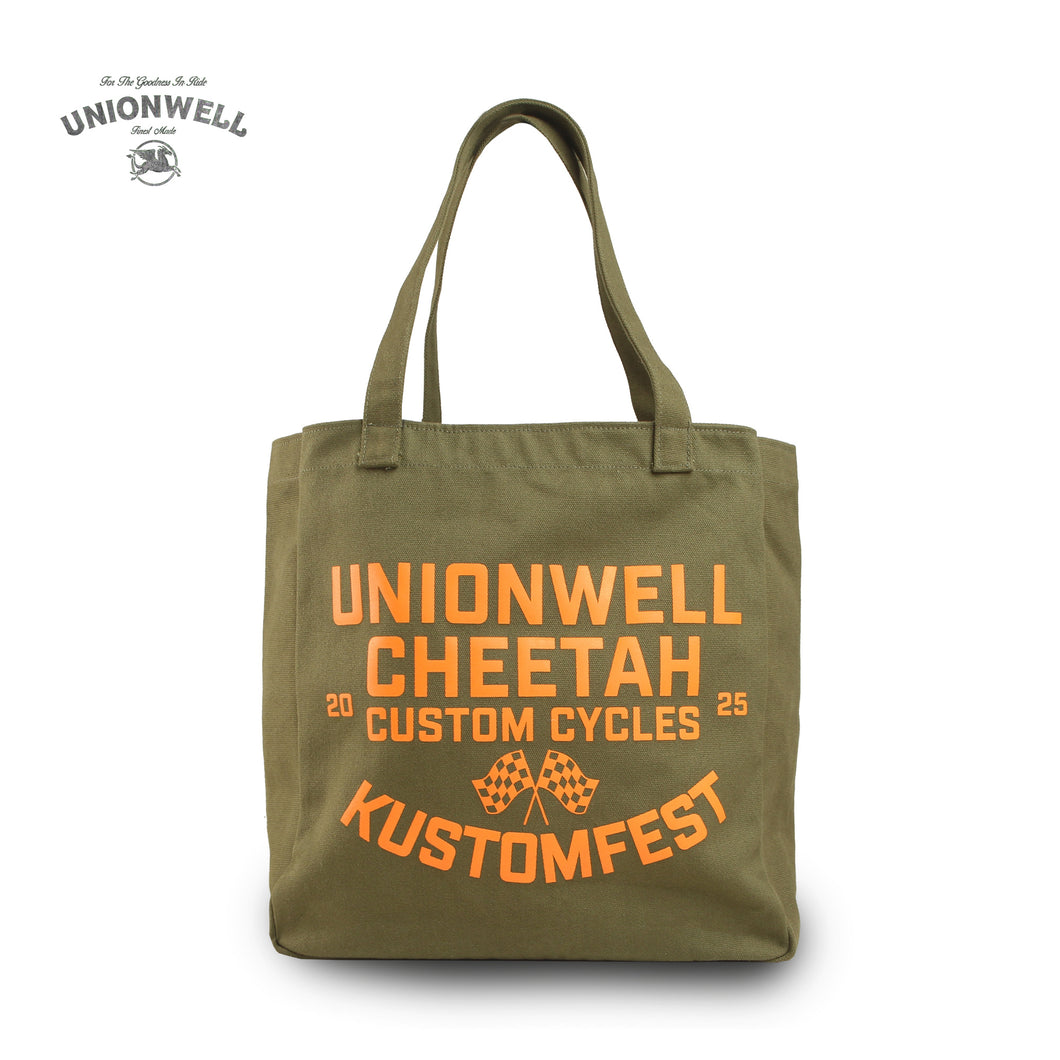 Unionwell X Cheetah Bag Green