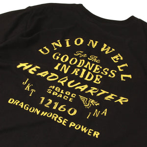 Unionwell T-shirt Uw Address Hq Black