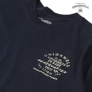 Unionwell T-shirt Uw Address Hq Navy
