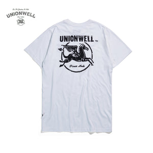 Unionwell T-shirt Unionround Logo White