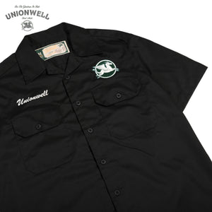 Unionwell Work Shirt Roundlogo Black