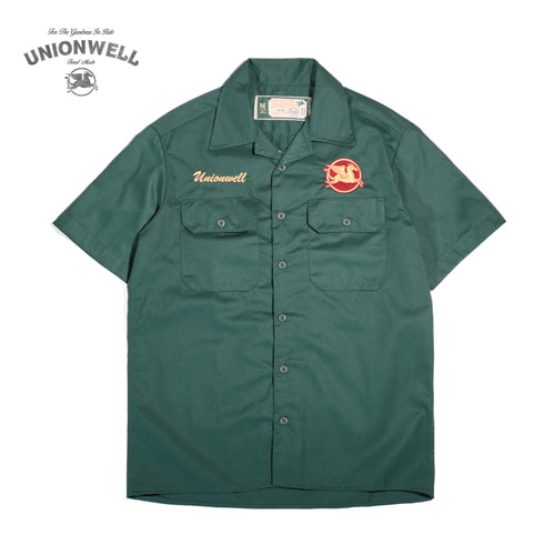 Unionwell Work Shirt Roundlogo Green