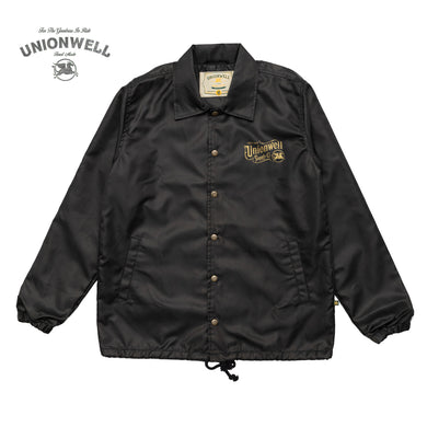 Unionwell Windbreaker Gold Stamp Black