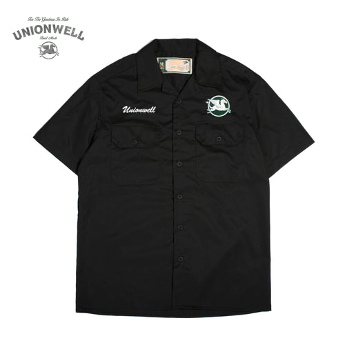 Unionwell Work Shirt Roundlogo Black