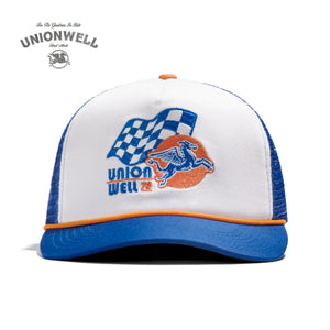 Unionwell Trucker Caps Flag Champ Blue