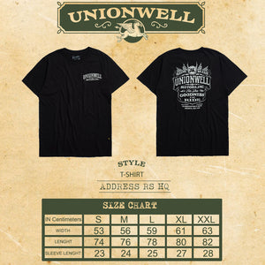 Unionwell Tshirt Address Rs Hq Black