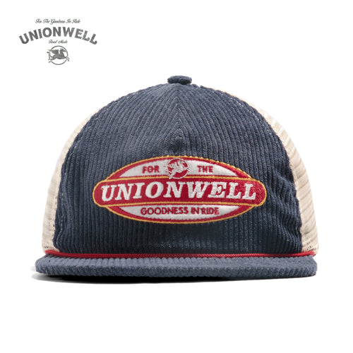 Unionwell Trucker Caps Dunlop Cord Navy