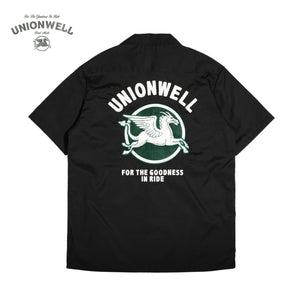 Unionwell Work Shirt Roundlogo Black