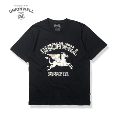 Unionwell T-shirt Draghorse Black
