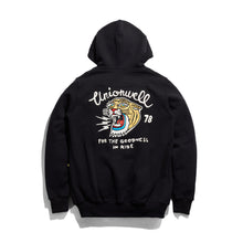 Unionwell Roar Hoodie Zipper Black