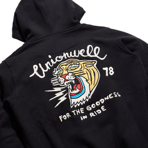 Unionwell Roar Hoodie Zipper Black