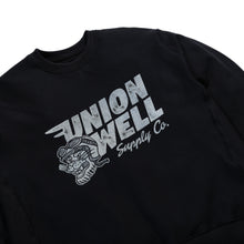 Unionwell Pullover Crewneck Tiger Rush Jump Black