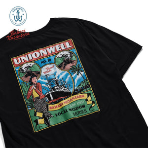 Unionwell T-shirt Kisah Bahari Black