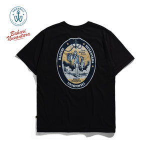 Unionwell T-shirt Pak Nelayan Black